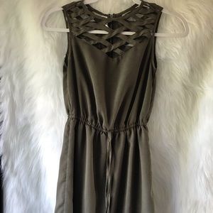 Studio Y Olive green Dress
